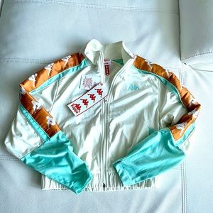 NWT women’s Kappa track jacket size M